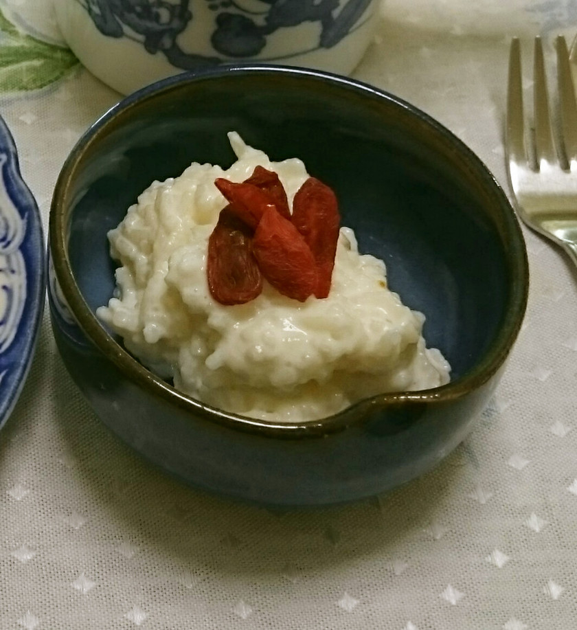 乳製品不使用のライスプディングのレシピ