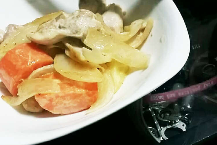 鶏肉と玉ねぎと人参のマヨネーズ炒め レシピ 作り方 By クック6jkkcw クックパッド 簡単おいしいみんなのレシピが366万品