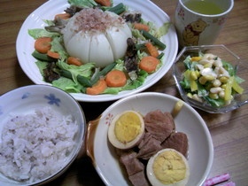 新玉ねぎの彩りスープ煮