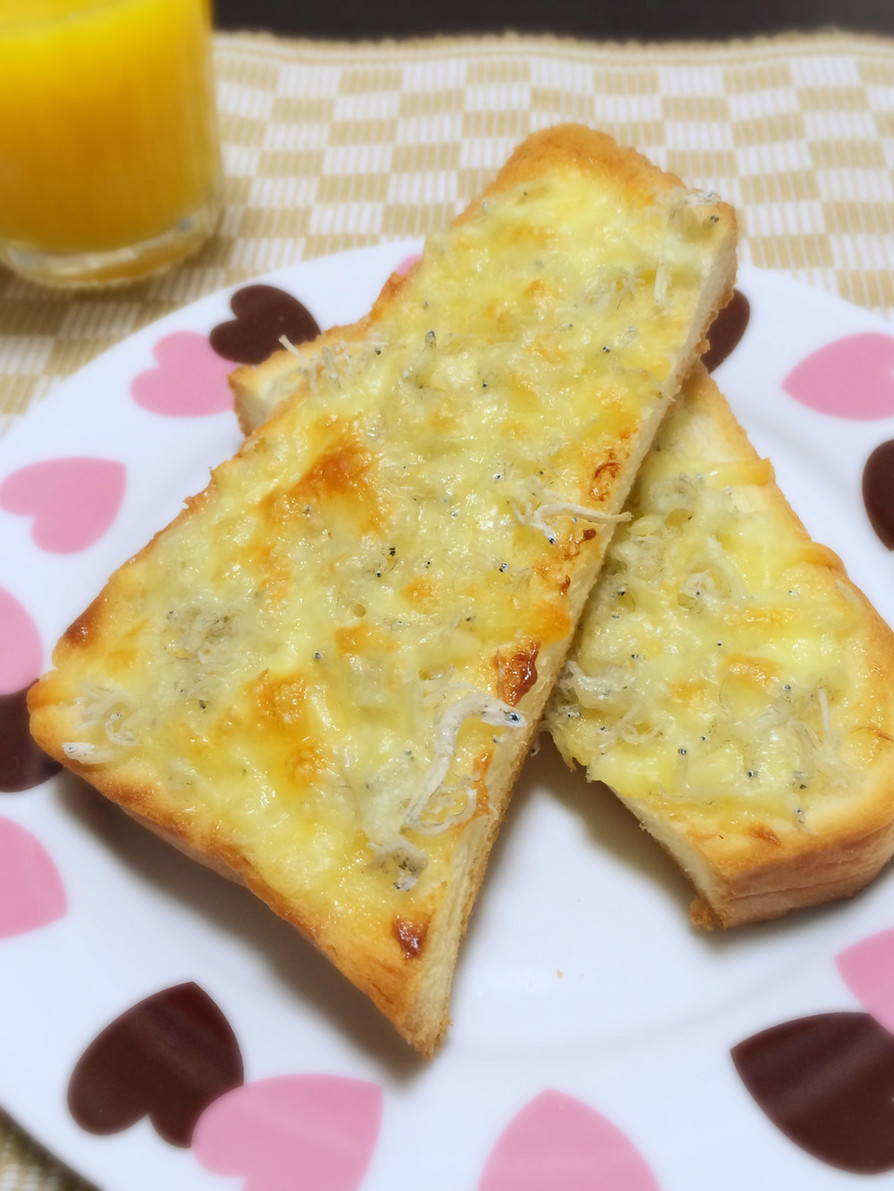 【話題入り】しらすチーズトーストの画像