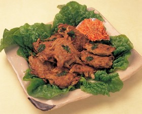 ごぼうの鶏つくね