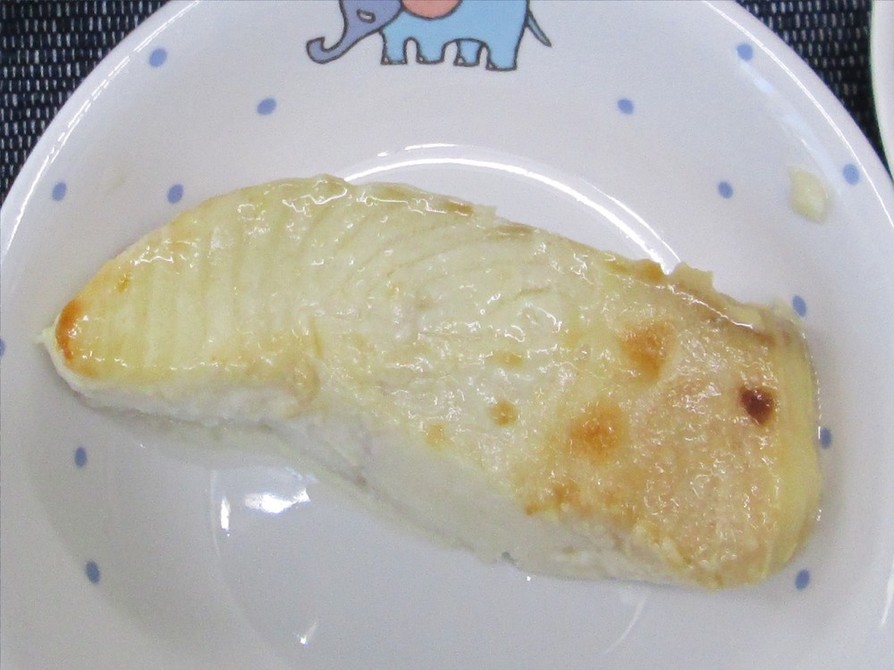 白身魚のみそマヨネーズ焼の画像