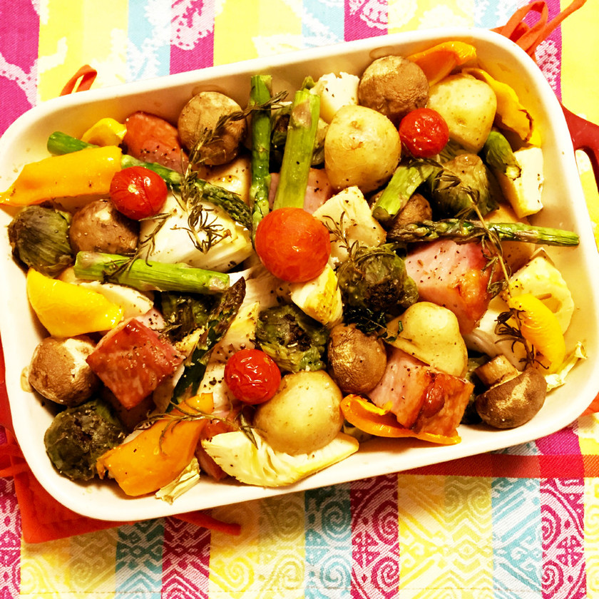 春野菜尽くし☆イタリアンなオーブン焼き by ゆりーずきっちん 【クックパッド】 簡単おいしいみんなのレシピが358万品