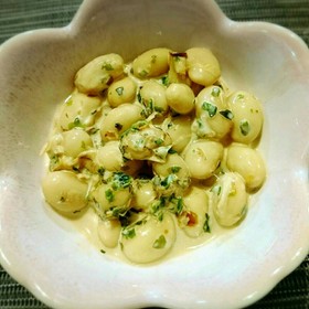 大豆のマヨおかか和え