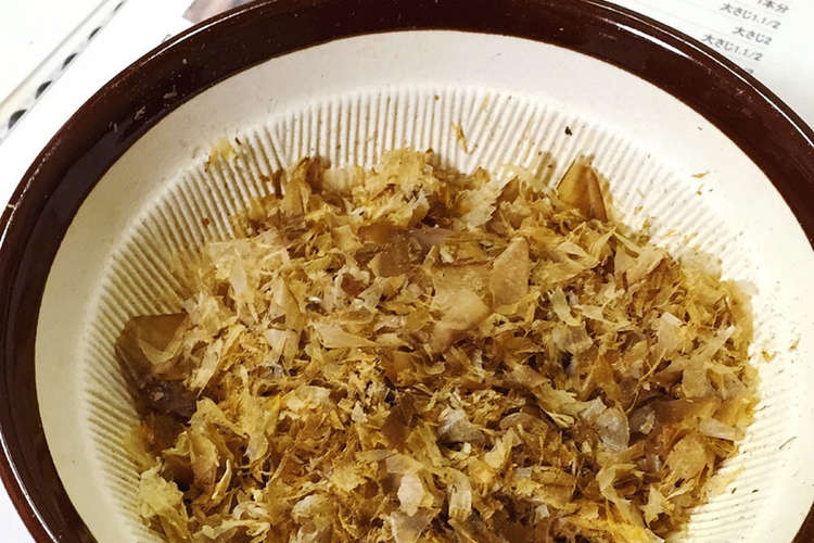 めっちゃ簡単鰹節をぱりっとさせる方法 レシピ 作り方 By のんまま クックパッド