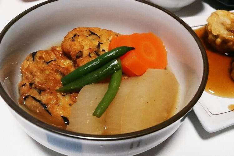 レンジで時短 がんもどきと大根の煮物 レシピ 作り方 By Sac7 クックパッド 簡単おいしいみんなのレシピが352万品
