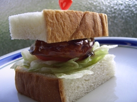 照り焼きはんバーガー