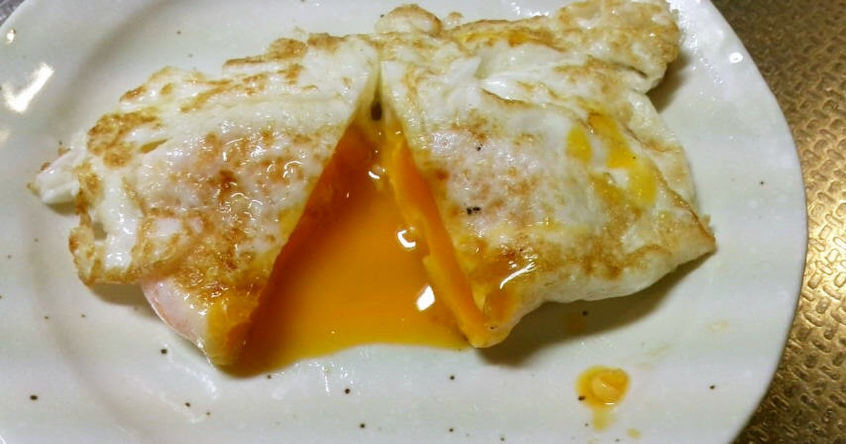 簡単 外カリカリで中トロトロの目玉焼き レシピ 作り方 By すなちん クックパッド