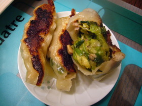 ひき肉無くても!餃子。