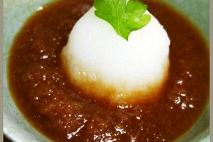 お店で食べたあっさり大根おろしソース レシピ 作り方 By しるびー１９７８ クックパッド 簡単おいしいみんなのレシピが352万品
