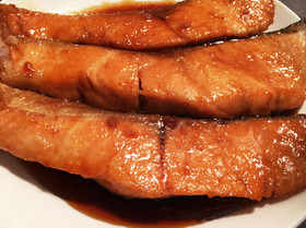 子供も大好き☆サーモンのバター照り焼き☆