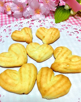 ホワイトデー!超簡単ハートのクッキー♪