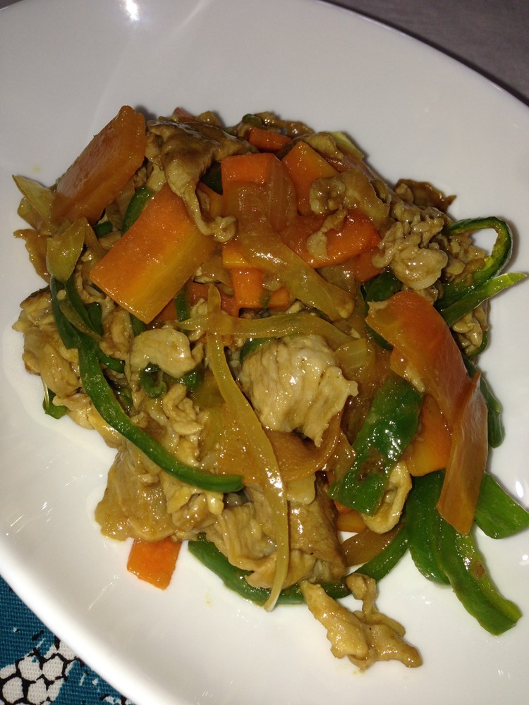 イースターラムと野菜の炒め物レシピ