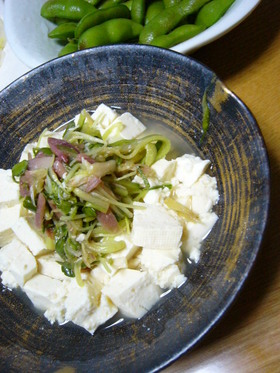 香味梅肉和え