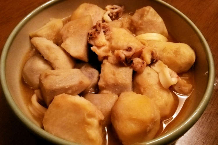 里芋とイカの煮物 レシピ 作り方 By とんかつだいすき クックパッド 簡単おいしいみんなのレシピが349万品
