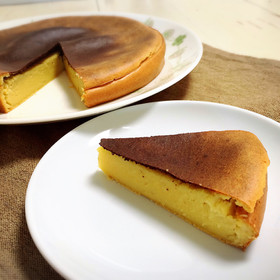 クリームチーズなしさつまいもチーズケーキ