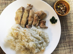 炊飯器で作る☆シンガポールチキンライス