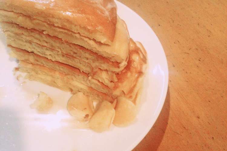 ふわふわ とろとろパンケーキ レシピ 作り方 By クック2dmjwh クックパッド 簡単おいしいみんなのレシピが362万品