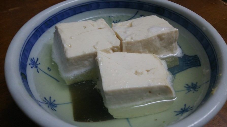 炭酸湯豆腐の画像