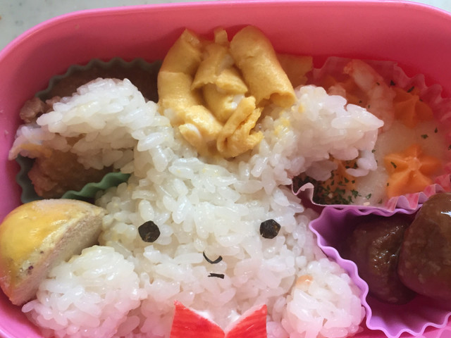 ネネちゃんのうさぎ弁当 レシピ 作り方 By さなあママ クックパッド 簡単おいしいみんなのレシピが356万品