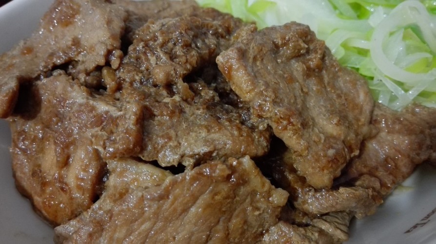 豚肉の甘酢オニオンソース添え レシピ