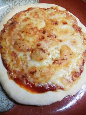 20分で出来る!薄力粉DEプレーンピザ♪
