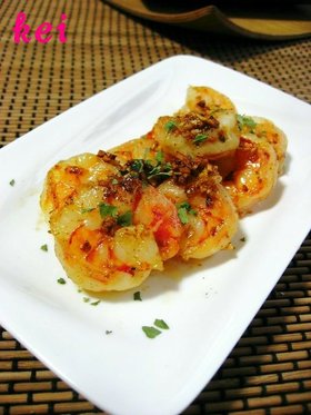 海老のレモンバター醤油ソテー