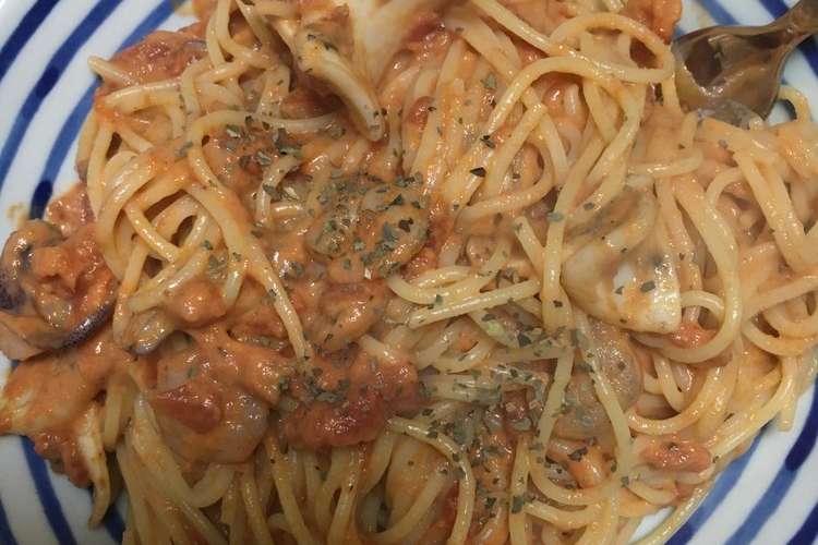 釣ったアオリイカでトマトクリームパスタ レシピ 作り方 By クック9r1z1v クックパッド 簡単おいしいみんなのレシピが378万品
