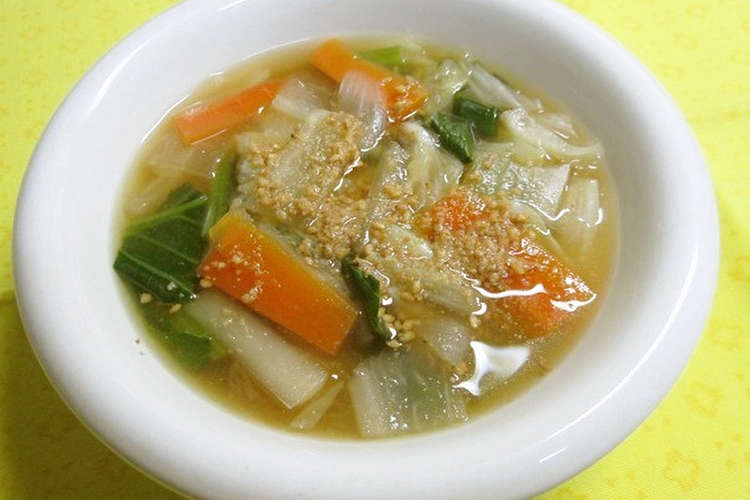 給食 冬野菜のぽかぽかスープ レシピ 作り方 By 東京あだち食堂 クックパッド 簡単おいしいみんなのレシピが352万品
