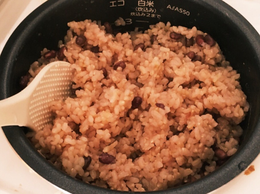 簡単☆炊飯器で発酵玄米の画像