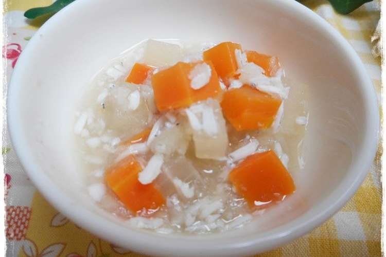 離乳食後期 根菜のれんこんトロトロ煮 レシピ 作り方 By 和の離乳食 中田馨 クックパッド 簡単おいしいみんなのレシピが360万品