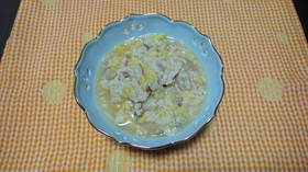 残りものおでんで高野豆腐の粉とじ