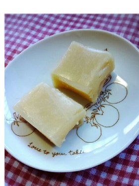 レンジで簡単☆ショウガういろう