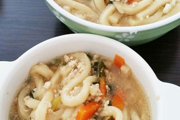 炊飯器で 子供と食べる煮込みうどん レシピ 作り方 By 芋けんぴ大好き クックパッド 簡単おいしいみんなのレシピが352万品