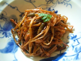 春を摘んだら♪つくしの佃煮