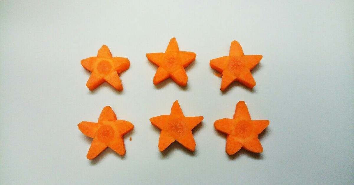 型抜きなし にんじんの星 レシピ 作り方 By くいっくひ よ こ クックパッド 簡単おいしいみんなのレシピが355万品