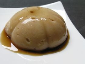 豆乳ときなこのババロア 黒蜜がけ