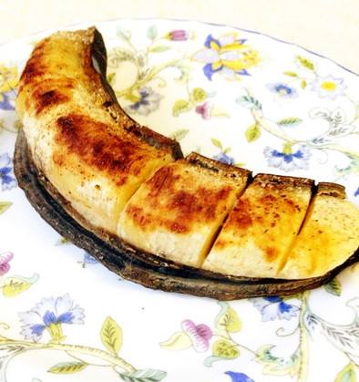 朝食にも♪簡単焼くだけ♪ベイクドバナナの写真
