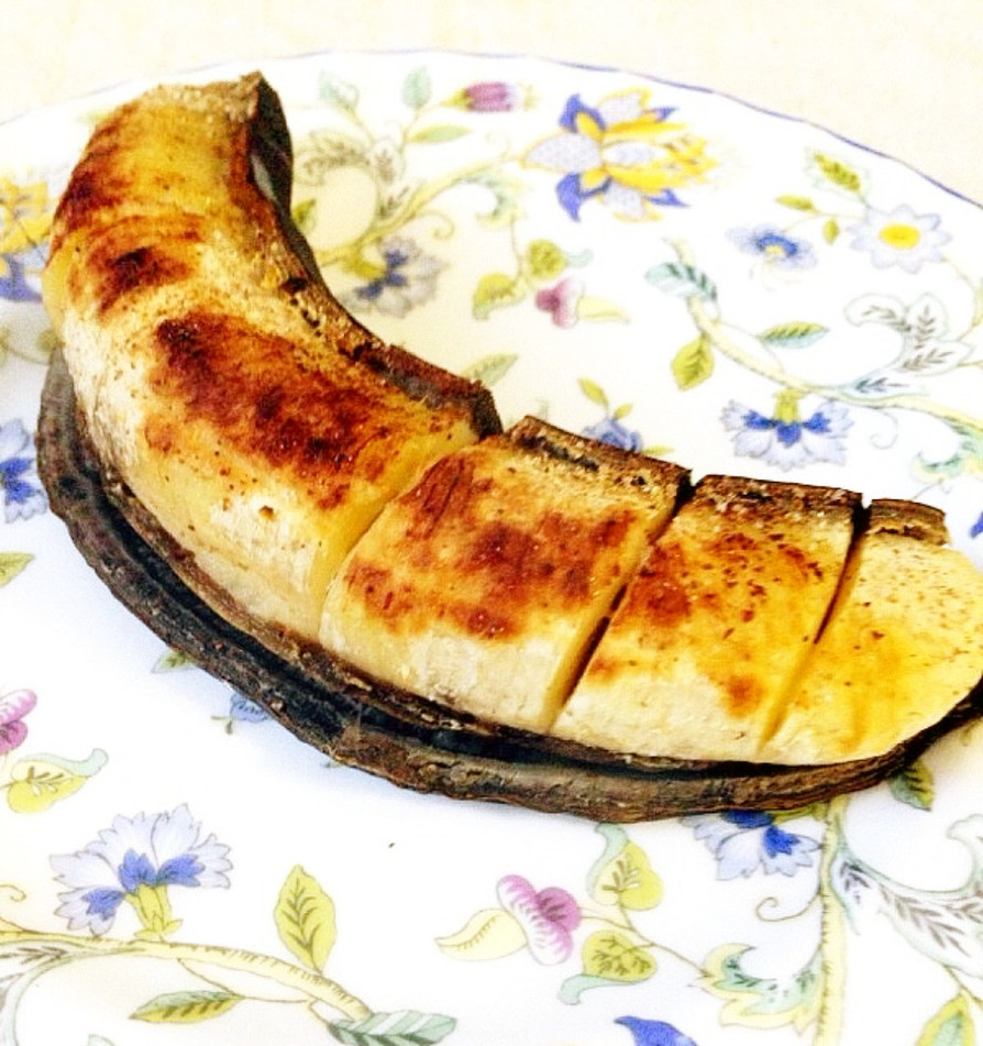 朝食にも♪簡単焼くだけ♪ベイクドバナナの画像