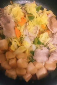 野菜たっぷり☆豚肉の甘辛炒め煮