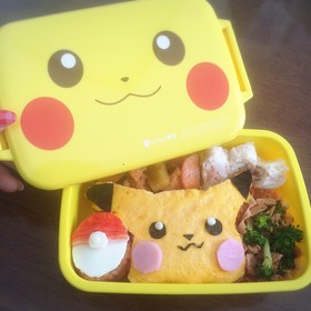 ポケモン☆ピカチュウキャラ弁当