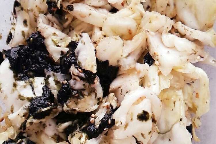 焼き肉屋さん風キャベツとのりサラダ レシピ 作り方 By かあずゆや クックパッド 簡単おいしいみんなのレシピが357万品
