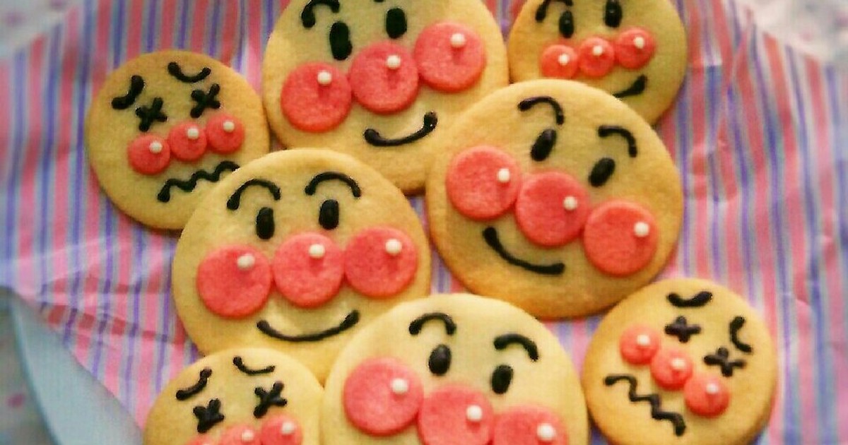 簡単 アンパンマンクッキー レシピ 作り方 By Iohinamama クックパッド 簡単おいしいみんなのレシピが355万品