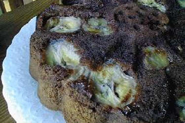 デージーの花型でココアバナナケーキ レシピ 作り方 By Noriy クックパッド 簡単おいしいみんなのレシピが356万品