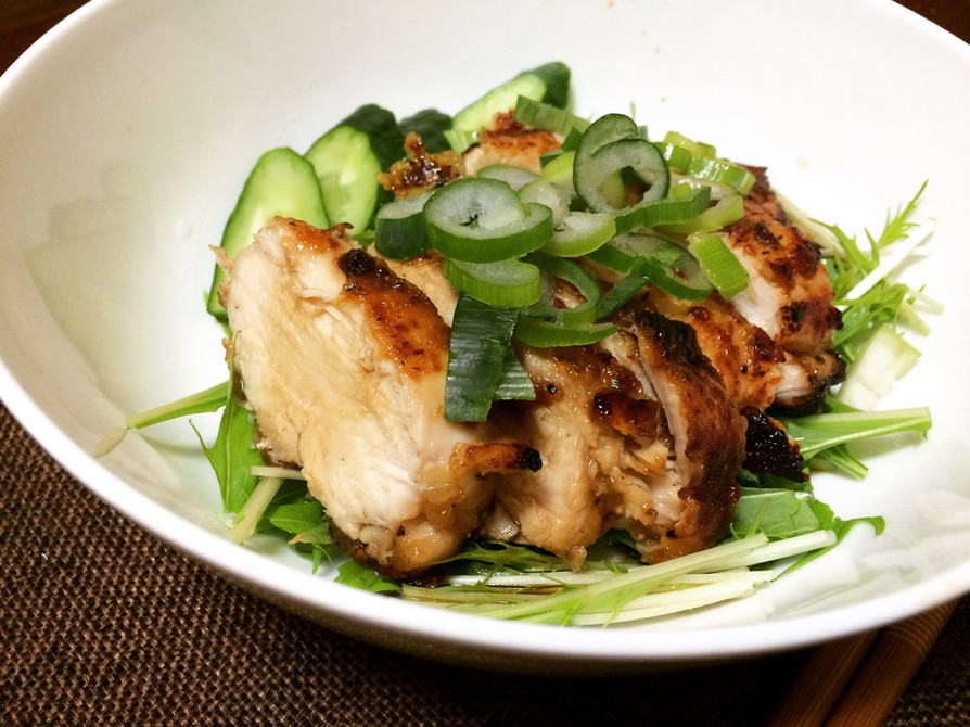 ごまチキンヌードル炒めのレシピ