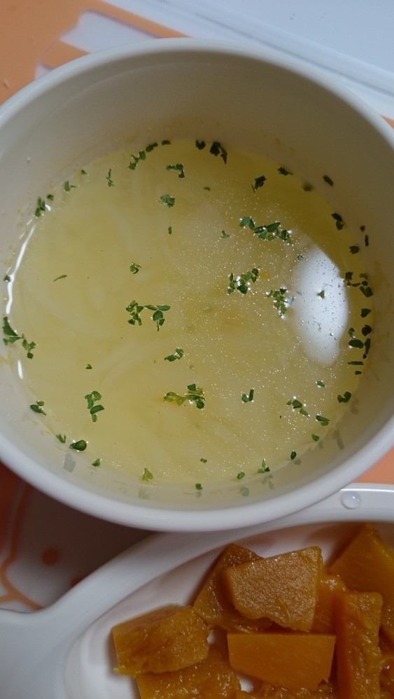 離乳食後期～☆簡単オニオンスープの画像