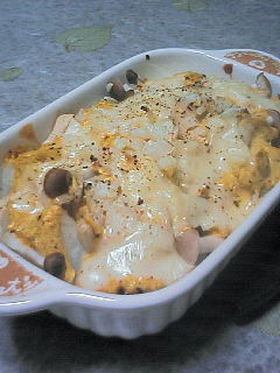 タンドリーチキンの漬けダレdeポテト焼き