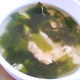 即席!わかめスープ