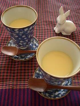 はっきり言って自信作!杏仁豆腐プリン♪