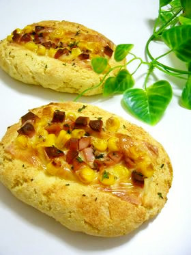 ♡ホットケーキミックスとおからのパン♡